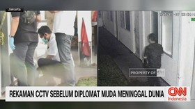VIDEO: Rekaman CCTV Sebelum Diplomat Muda Meninggal Dunia