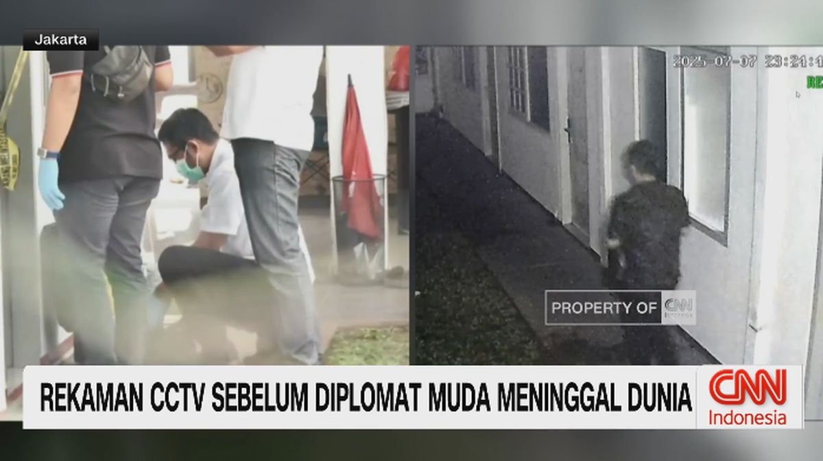 VIDEO: Rekaman CCTV Sebelum Diplomat Muda Meninggal Dunia