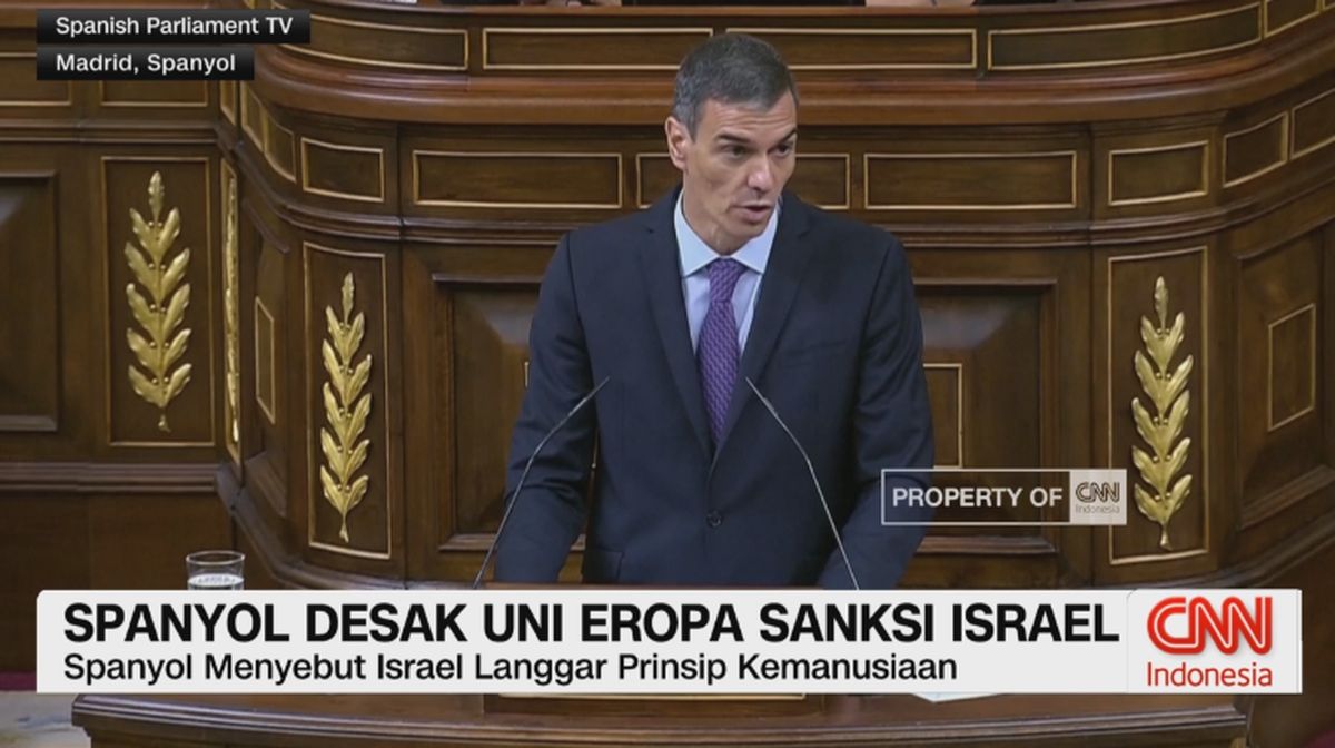 VIDEO: Spanyol Desak Uni Eropa Sanksi Israel