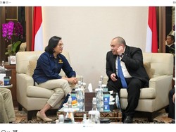 Sri Mulyani Bertemu Pandu Sjahrir Bahas Pengembangan Investasi Danantara