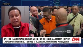 VIDEO: Pledoi Hasto Singgung Pemecatan Keluarga Jokowi di PDIP