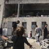 FOTO: Israel Gempur Sekolah di Gaza utara, Anak-anak Jadi Korban