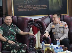Kapolres Bojonegoro yang Baru Kunjungi Dandim untuk Perkuat Sinergi