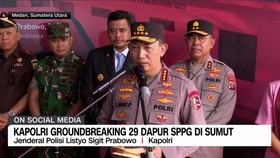 VIDEO: Kapolri Groundbreaking 29 Dapur SPPG di Sumut