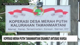 VIDEO: Koperasi Merah Putih Tamanmartani Disambut Antusias Warga