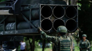 FOTO: Taiwan Pamer Rudal Himars Buatan AS Saat Latihan Militer
