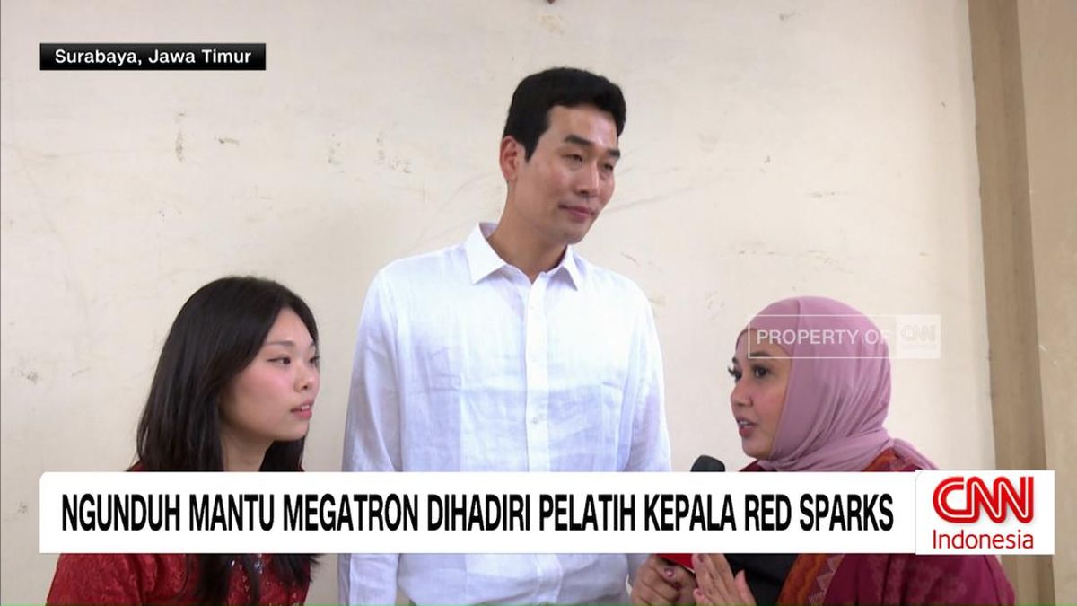 VIDEO: Ngunduh Mantu Megatron Dihadiri Pelatih Kepala Red Sparks