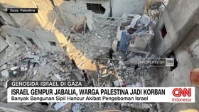 VIDEO: Israel Gempur Jabalia, warga Palestina Jadi Korban