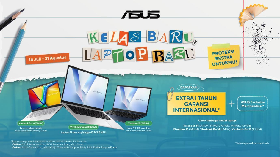 Promo Laptop ASUS, Berikan Tambahan 1 Tahun Garansi Internasional
