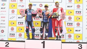Adenanta Podium 3 Race 1 ARRC Motegi, Pepet Pembalap Thailand