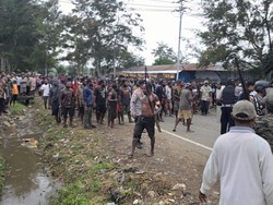 2 Kelompok Jemaat Gereja di Wamena Bentrok Dipicu Jadwal Ibadah