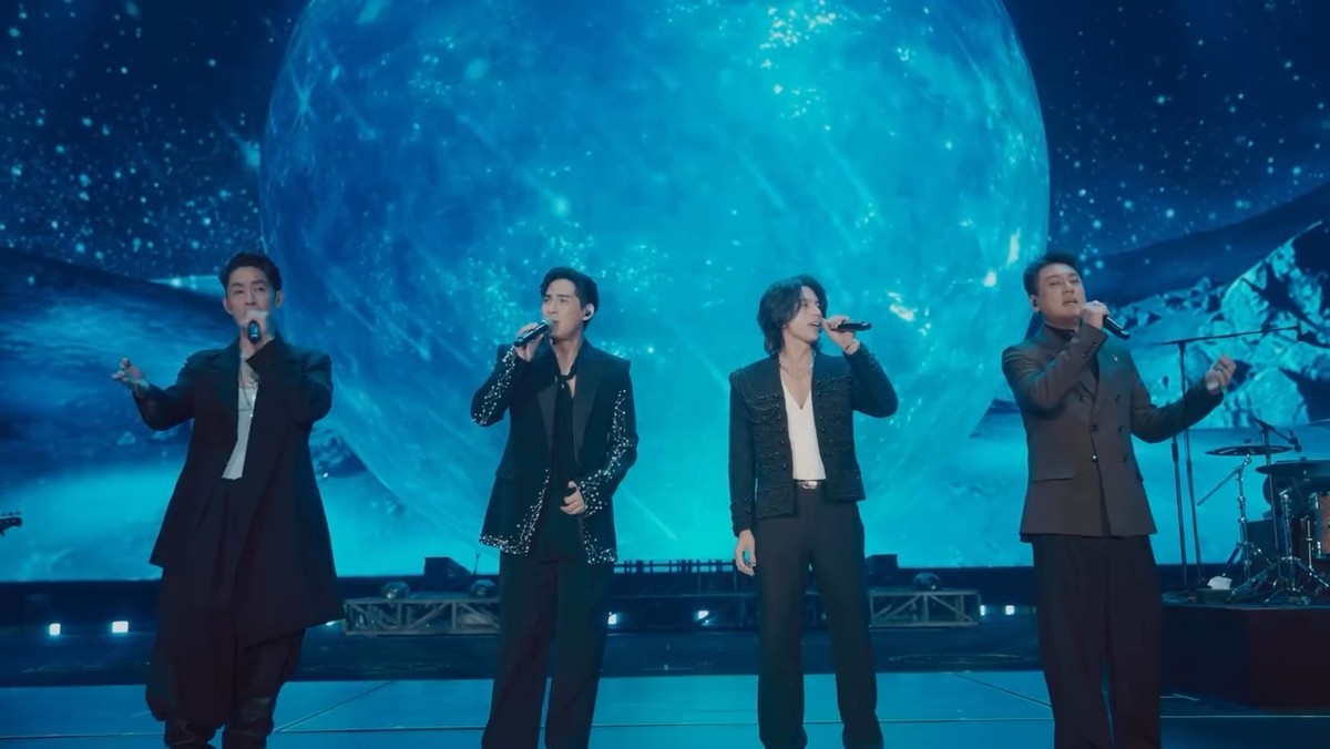 F4 reuni di konser Mayday &num;5525 Live Tour pada Sabtu &lpar;12&sol;7&sol;2025&rpar; malam di Taipei Dome&period;