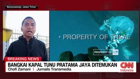 BIDEO: Bangkai Kapal Tunu Pratama Jaya Ditemukan