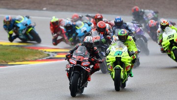 Berita Panas dari Dunia Sport CNN : Morbidelli Absen di MotoGP Jerman Usai Kecelakaan di Sprint Race