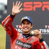 FOTO: Senyum Marquez Menang Dramatis Sprint Race MotoGP Jerman
