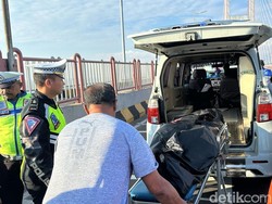 Tragedi Peserta Sepeda Santai Meninggal Ditabrak Pikap di Suramadu