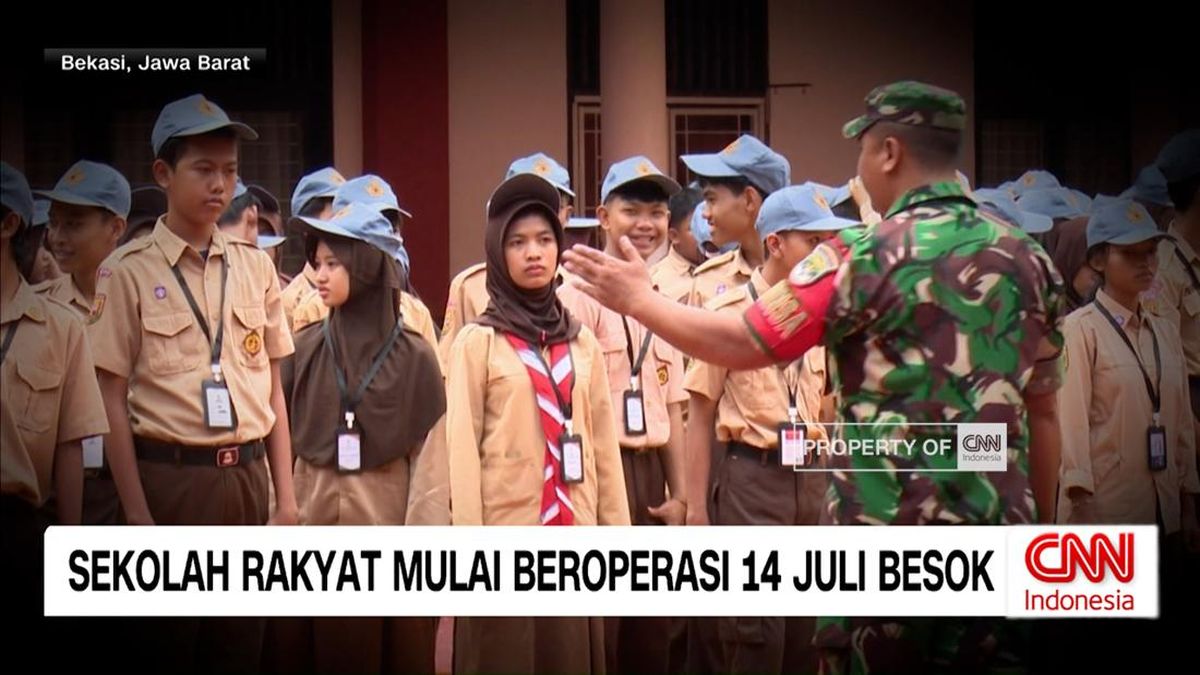 VIDEO: Sekolah Rakyat Mulai Beroperasi 14 Juli Besok