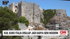 VIDEO: Kuil Kuno Italia Disulap Jadi Karya Seni Modern