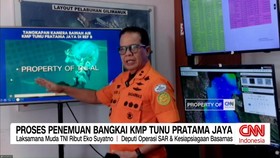 VIDEO: Proses Penemuan Bangkai KMP Tunu Pratama Jaya