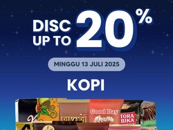 Belanja Aneka Produk Kopi Diskon 20% di Transmart Full Day Sale, Merapat!