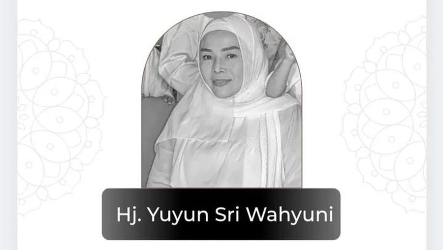 Pengumuman meninggalnya Yunita Ababiel yang diunggah ke Instagram pribadi pedangdut senior tersebut.