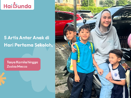 5 Artis Antar Anak di Hari Pertama Sekolah, Tasya Kamila hingga Zaskia Mecca