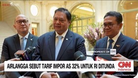 VIDEO: Airlangga Sebut Tarif Impor AS 32% untuk RI Ditunda