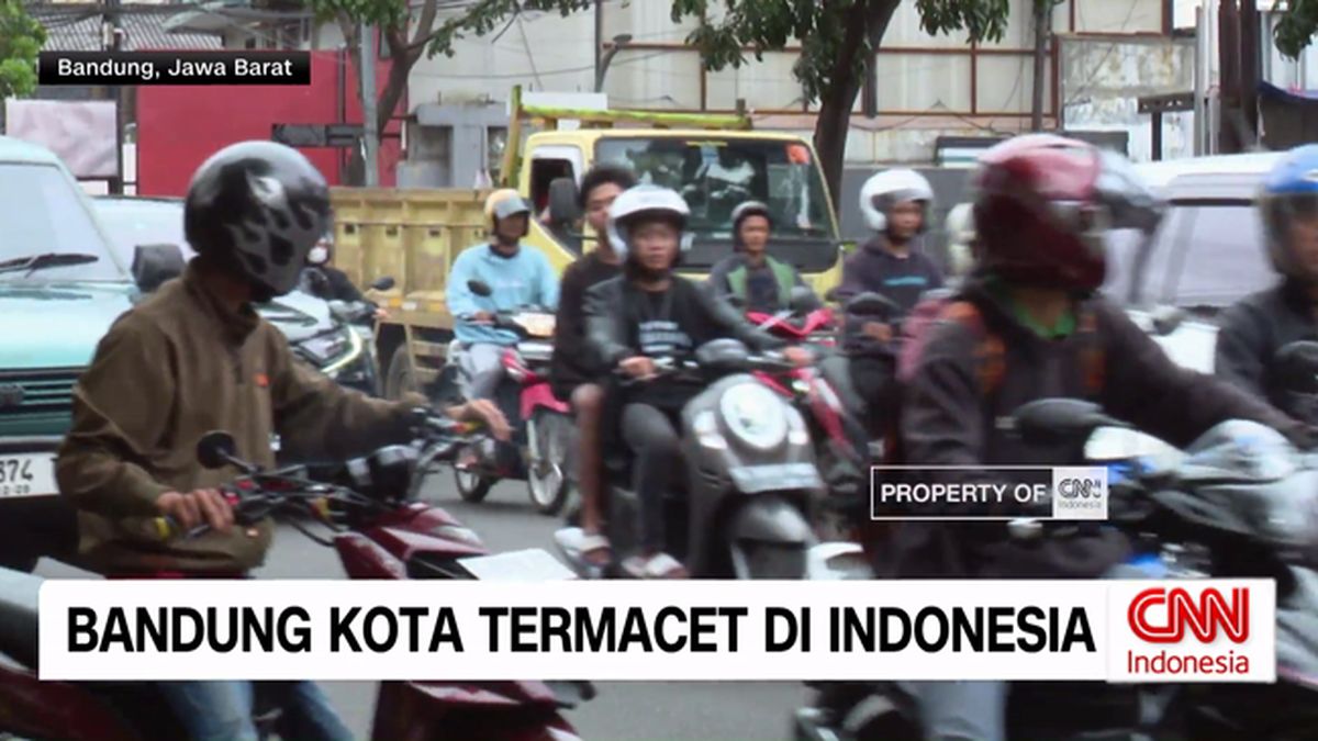VIDEO: Bandung Kota Termacet di Indonesia