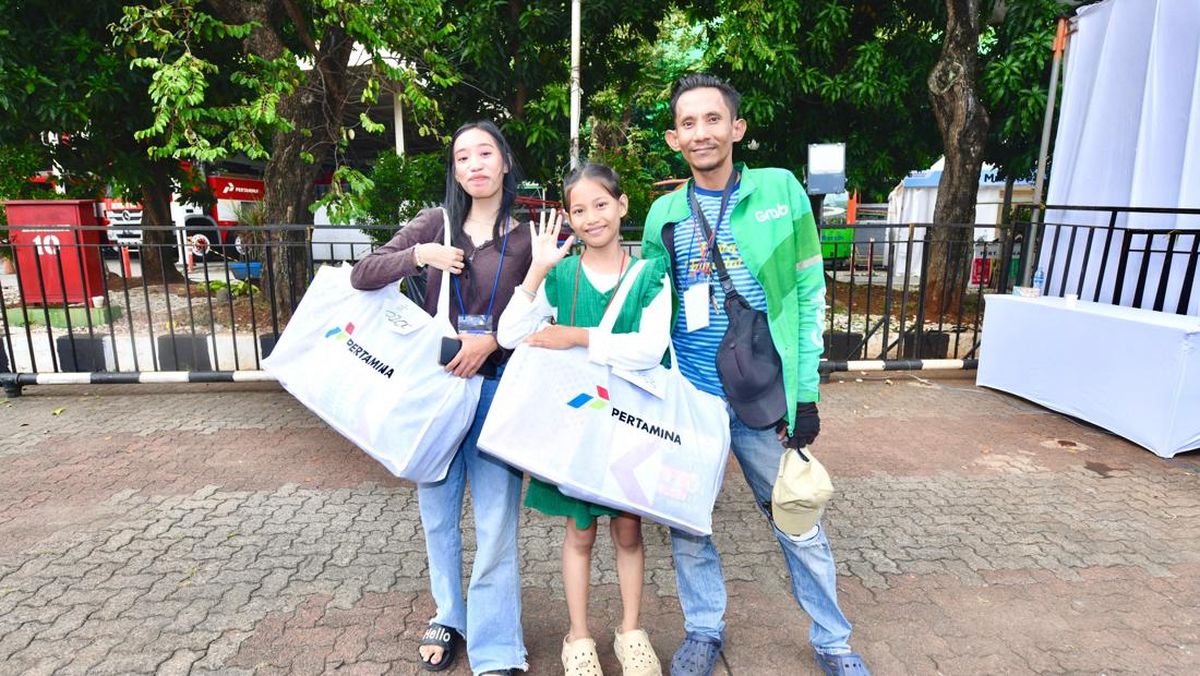 Pertamina Gaet UMKM Lokal Bantu Perlengkapan Sekolah Anak Driver Ojek