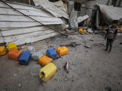 Rudal Hantam Anak-anak Gaza yang Ambil Air, Israel Ngeles Salah Sasaran