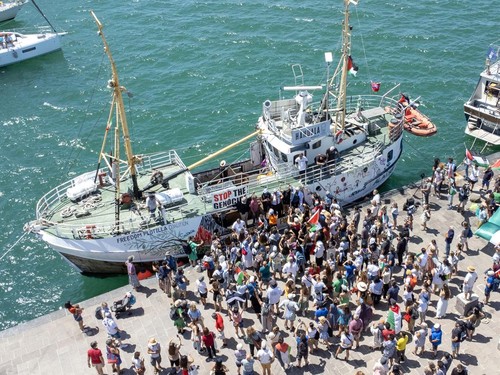 Kapal Handala Pengangkut Bantuan Kemanusiaan Gaza Dibawa ke Israel
