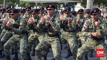 FOTO: Momen Persiapan Parade Militer TNI di Bastille Day Prancis