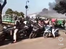 Pabrik Koper di Demak Terbakar