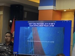 Penampakan Bangkai KMP Tunu Pratama Jaya Terbalik di Kedalaman 45 Meter