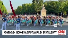 VIDEO: Kontingen Indonesia Siap Tampil di Bastille Day