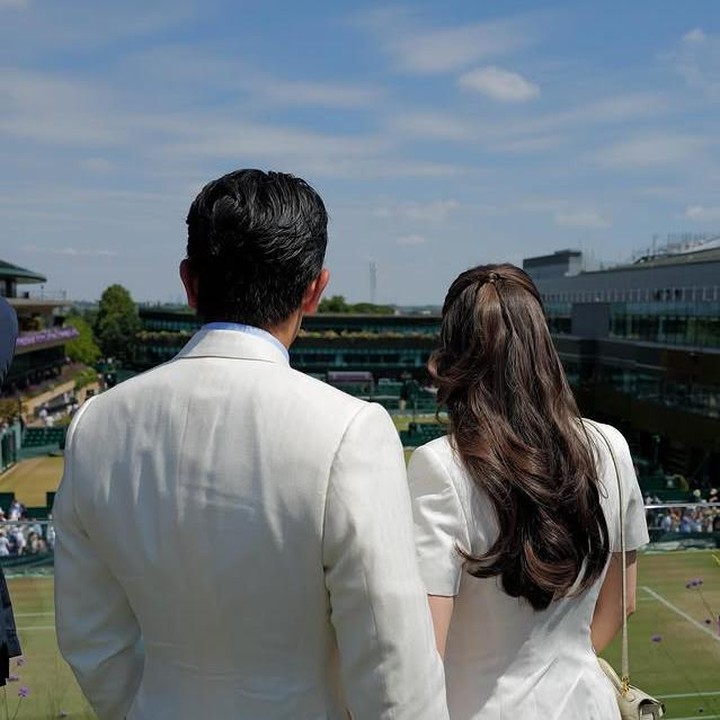 <p>Baru-baru ini, Pangeran Mateen dan sang istri tampil serasi saat menghadiri final Wimbledon 2025 dan langsung menjadi sorotan warganet. "@wimbledon 2025," tulis Mateen melalui unggahan Instagramnya. (Foto: Instagram @tmski)</p>
