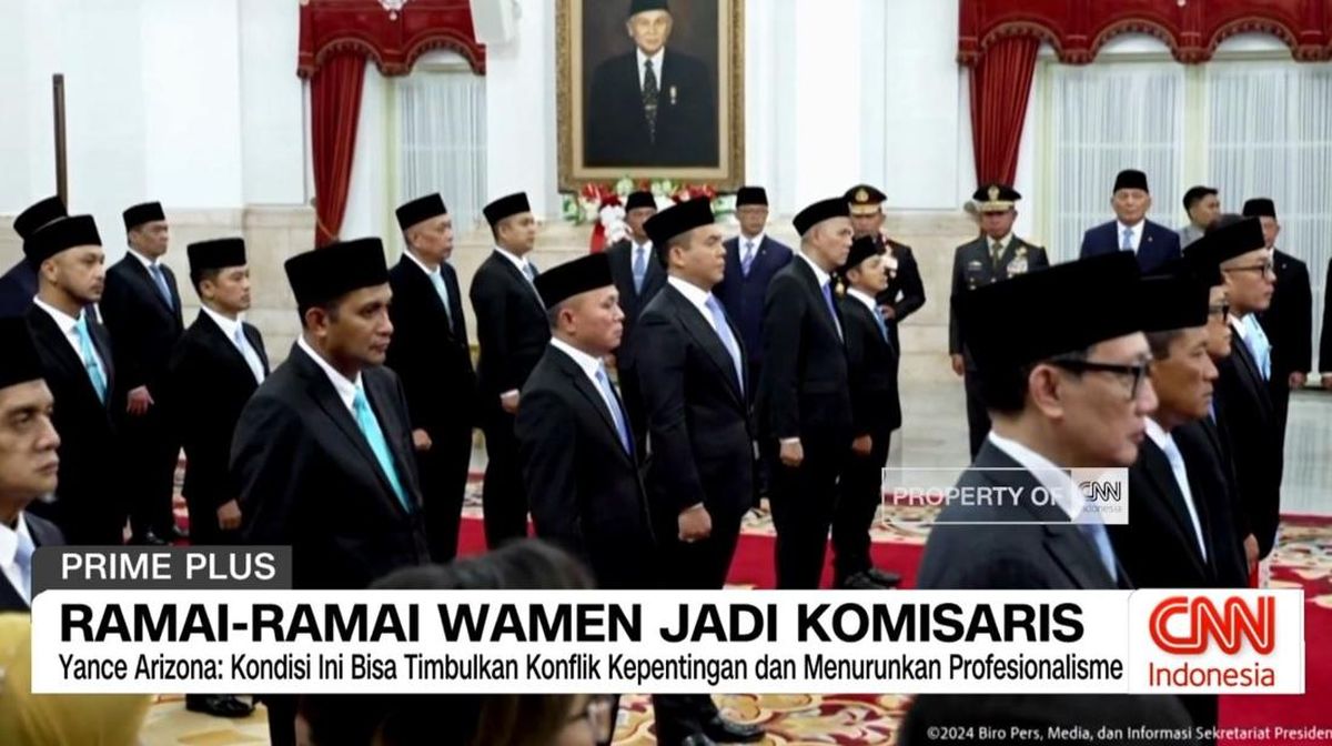 VIDEO: Para Wamen Jadi Komisaris, Pengamat: Rawan Konflik Kepentingan