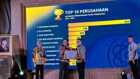 Jumlah Paten Terbanyak, Pertamina Raih Apresiasi Kekayaan Intelektual