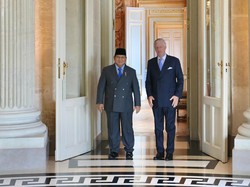 Prabowo Bertemu Raja Belgia, Disambut Hangat di Istana Laeken