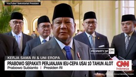 VIDEO: Prabowo Sepakati Perjanjian IEU-CEPA Usai 10 Tahun Alot