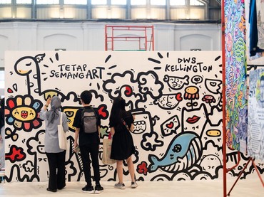5 Potret Keseruan TERASI 2025 by SOVLO, Hadirkan Karya Memukau dari Ilustrator Lokal