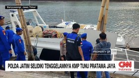 VIDEO: Polda Jatim Selidiki Tenggelamnya KMP Tunu Pratama Jaya