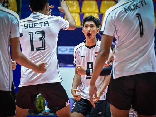 Jadwal Timnas Voli Indonesia vs Pakistan di Piala Asia U-16