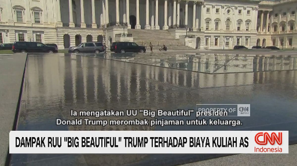 VIDEO: Dampak UU "Big Beautiful" Trump Terhadap Biaya Kuliah AS