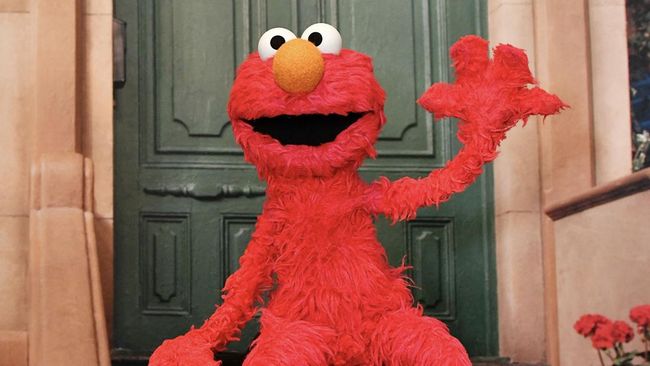 Elmo. (Photo by Craig Barritt / GETTY IMAGES NORTH AMERICA / Getty Images via AFP)