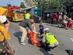 Pemotor Wanita Tewas Jadi Korban Tabrak Lari di Pantura Kendal