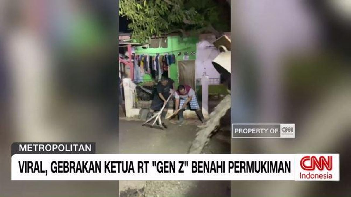 VIDEO: Gebrakan Ketua RT "Gen Z" Benahi Permukiman