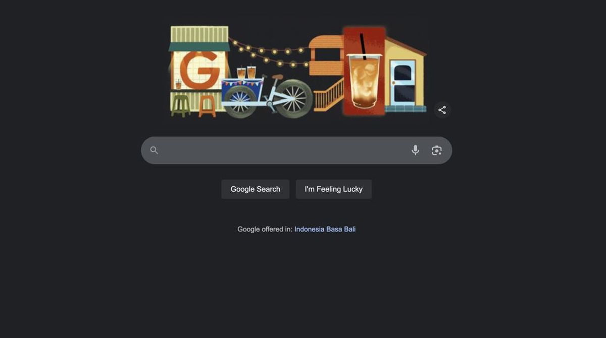 Kopi Gula Aren Mejeng di Google Doodle Hari Ini, Ternyata Ini Sebabnya