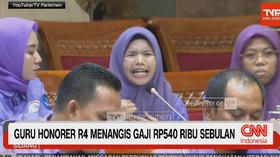 VIDEO: Guru Honorer R4 Menangis Gaji Rp540 Ribu Sebulan
