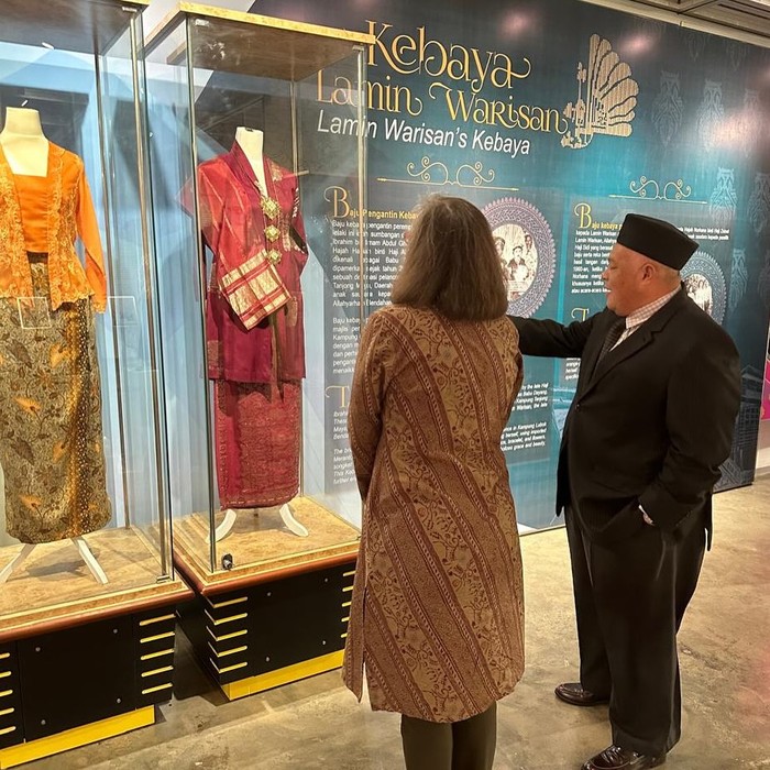 Pameran Kebaya di Jabatan Muzium-Muzium Brunei/Foto: instagram.com/usembassybsb